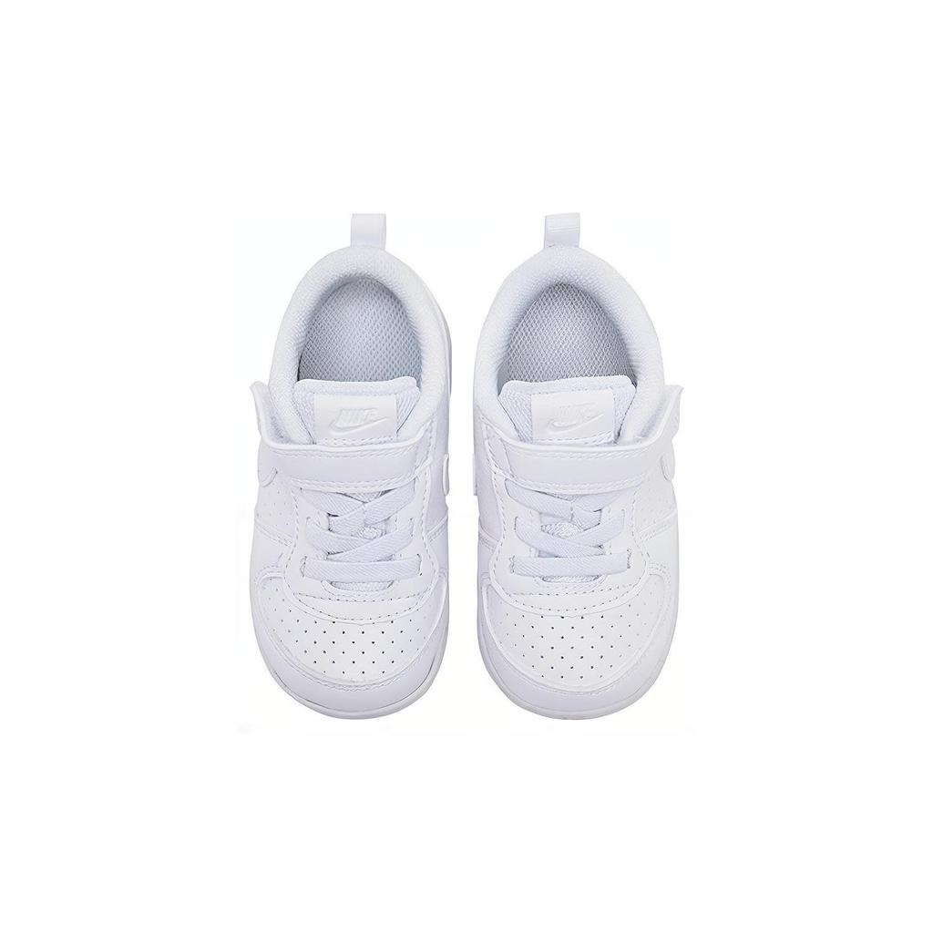 Nike Court Borough Abrasion Resistant Mid top Toddler Shoes White Infant And Toddler AV3172-100