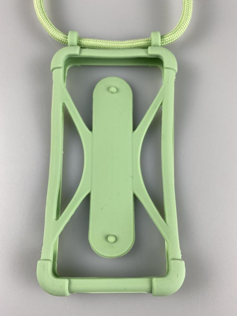 Универсальный силиконовый чехол-ремешок для телефона через плечо с защитой от падений по четырем углам