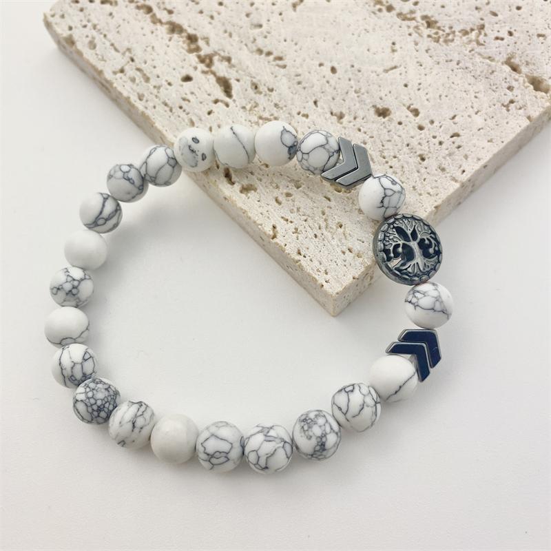 New Life Tree Bracelet For Men Women Natural Tiger Eyes Obsidian Stone Bracelet Aromatherapy Essential Oil Diffuser Bracelet Yoga Strand Jewelry