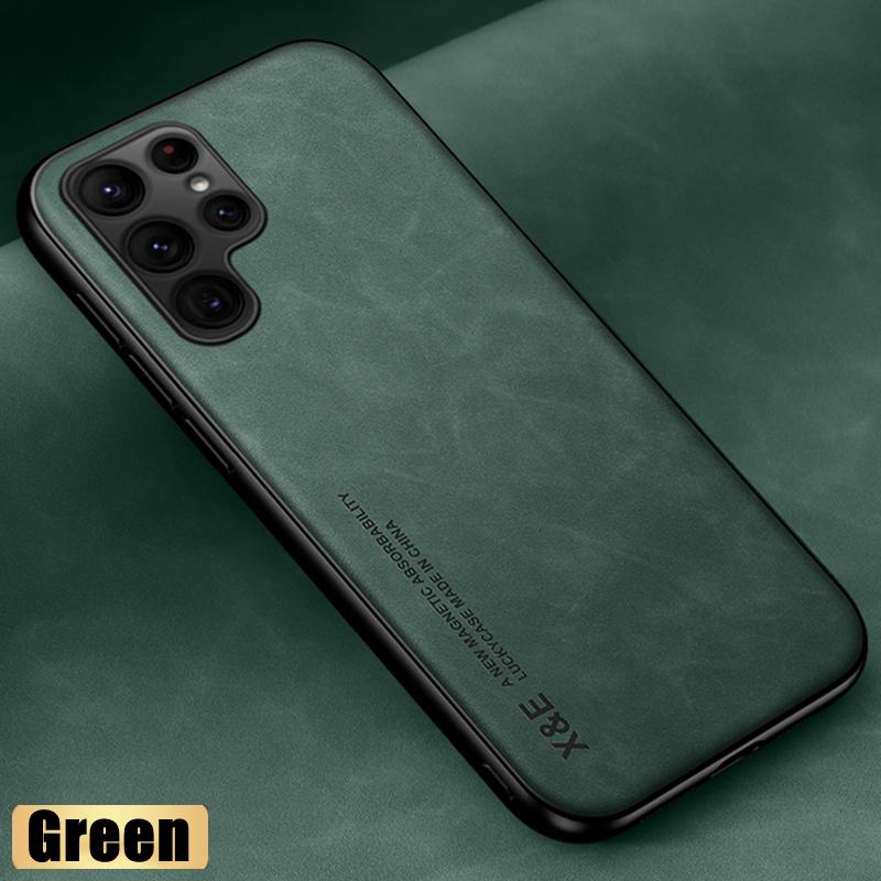 Магнитный кожаный чехол для Samsung Galaxy S22 S21 S20 FE Ultra S10 Plus A53 A52S A22S A72 A73 A33 A13 A22 A51 A50, силиконовый чехол