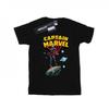 Marvel Mens Captain Marvel Space Pose T-Shirt