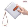 New Slim Wrist Passport Bag Palm Pattern Multifunctional Wallet Ticket Clip Document Passport Clip Female