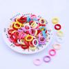100pcs Kid Small Hair Bands Baby Girl Children Headbands Colorful Elastic Nylon Scrunchie Hair Rope
