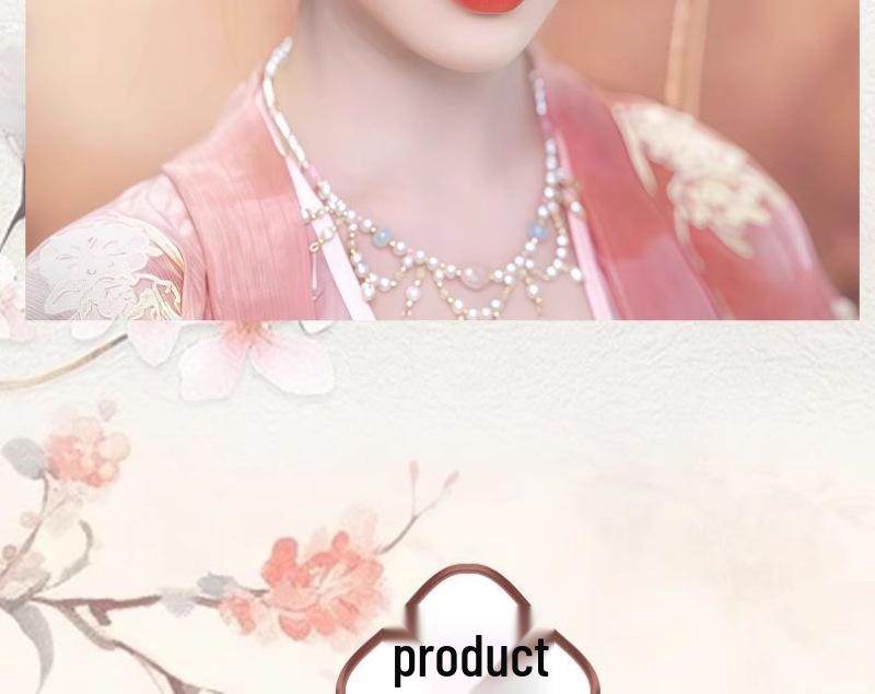 Hanfu Lazy Bun Wig - Ju Jingyi Inspired Tang Dynasty Hair Accessory