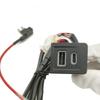 Car Charger Phone Charge USB Port Charger PD QC3.0 Car Charger Outlet Adapter Compatible For VW Multivan T5 2003-2008