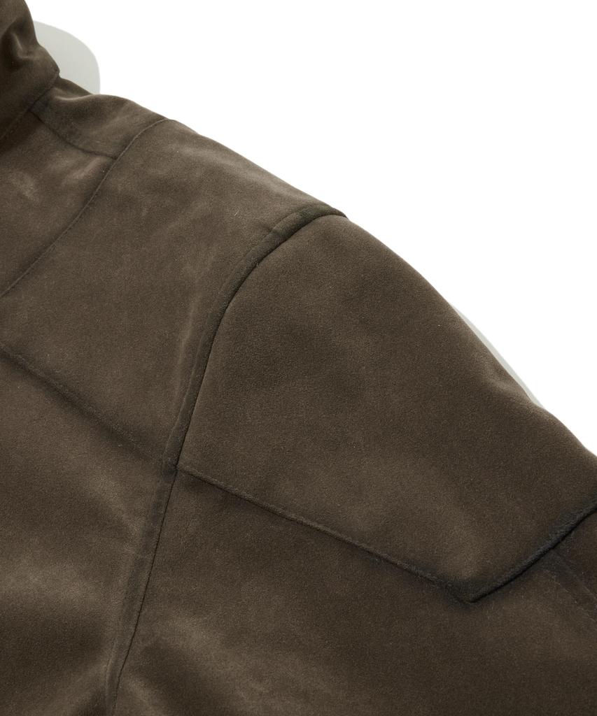PENFIELD [Trailwear] Faw Suede Rider Harrington Jacket Brown_Fs3Wj55U