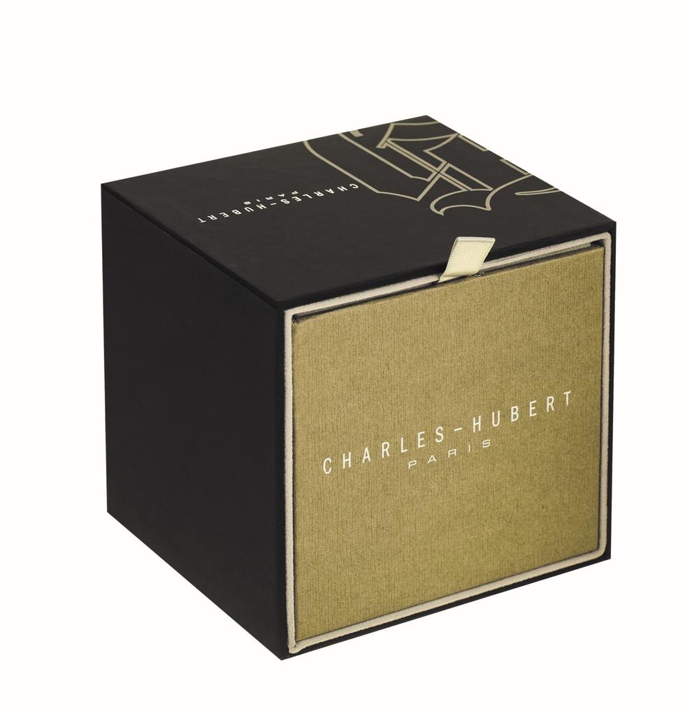 Charles Hubert, Paris Chronograph Date Watch 3985-RG Men's Black