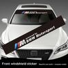 OEBX9 BMW Car Front Rear Windshield Decal Sticker Decoration Auto Styling For E62 X4 G20 E30 X3 X1 G11 M E93 G05 X5 X6 F30 F40 F10 E90