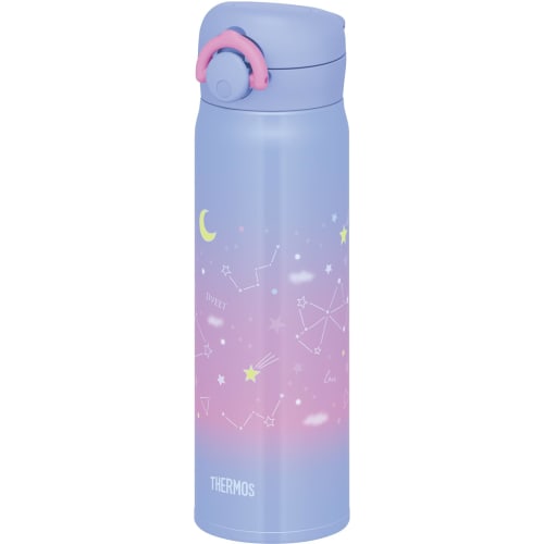 Thermos Water Bottle Vacuum Insulated Mobile Mug 500ml Night Purple JNR-503G NPL