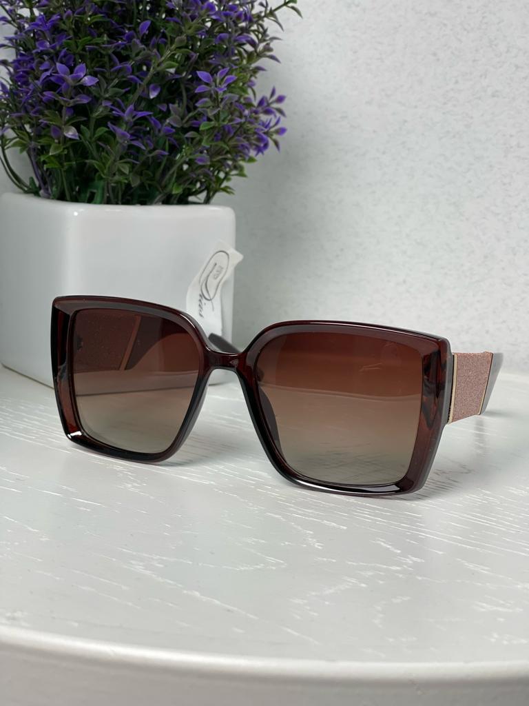 Женские солнцезащитные очки Блестящая дужка Очки Мода Открытый пляжный отдых Солнцезащитные очки