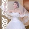 Wedding Accessories Short Wedding Veil White Ivory One Layer Bridal Veil Appliques Lace Edge