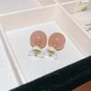 Серьги-кисточки 'Белое сердце' из серебряных нитей: Роскошные, Универсальные и Стильные Серьги-пусеты для Женщин.