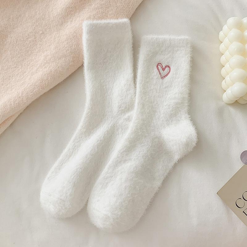 Fuzzy Socks for Women Fluffy Warm Slipper Winter Cozy Socks for Home Sleeping