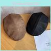 Classic Suede Flat Top Beret Hat For Women Casual Street Style Seasonal Accessory