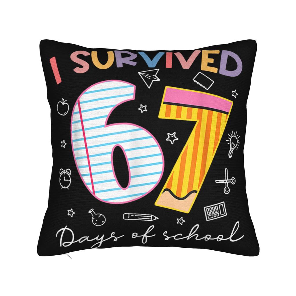 6 7 Рождество 67 Санта Наволочка Мягкая Наволочка для Подушки Кавайная Наволочка Для Стула Дивана Домашний Декор