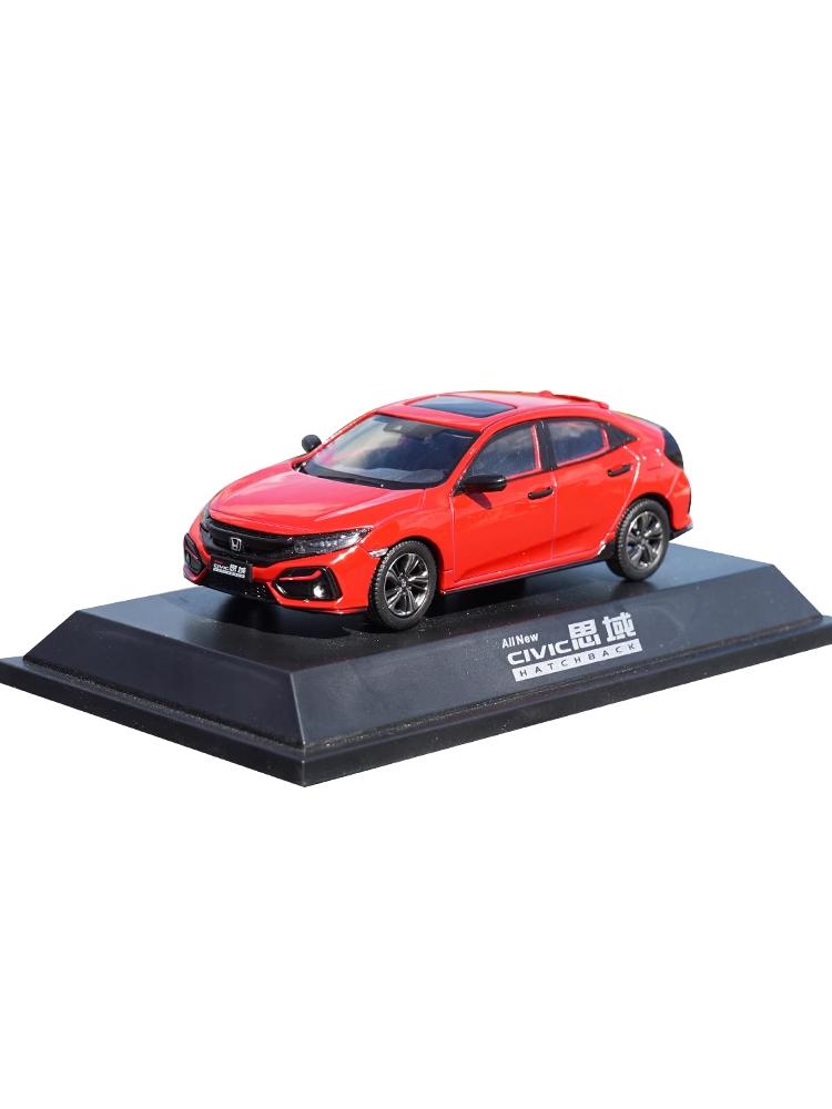 1:43 Оригинальная модель Honda Civic 2020 года Модель Civic 2018 года Civic 10-го Поколения Имитация сплава Модель Коллекция Игрушки Дисплей Подарки