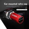 BLS1 Aluminium Car Wheel Tire Valve Air Caps Stem Cover Dustproof For BMW E84 E87 E90 E91 E92 E93 F10 F20 F30 F40 F15 F25 F26