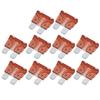 10pcs Style Fuse 40A Mini Size Replacement for Car, Boat, Truck, SUV, RV, Motorcycle, Orange