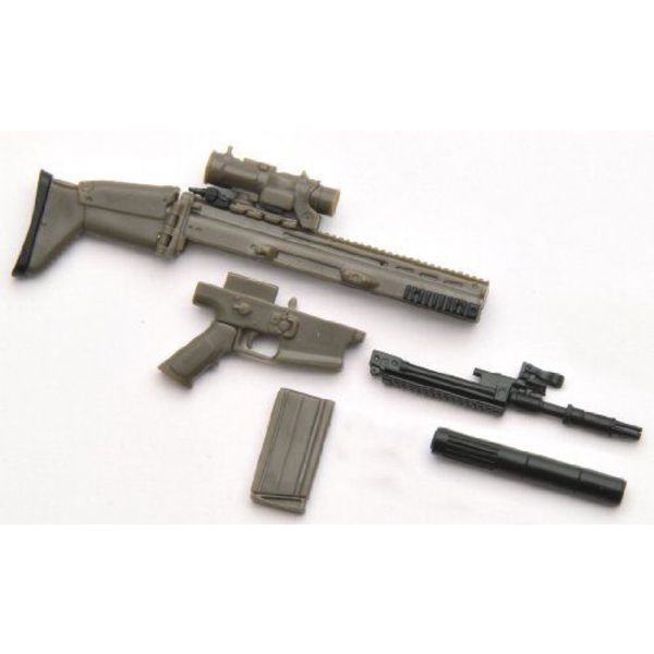TOMYTEC 1/12 Маленькая оружейная (LA003) Пластиковая модель SCAR-H NEW из Японии