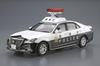 Aoshima Bunka Kyozaisha The Model Car Series Toyota GRS210 Crown Patrol Car Police Пластиковая модель 1/24 № 129 '16