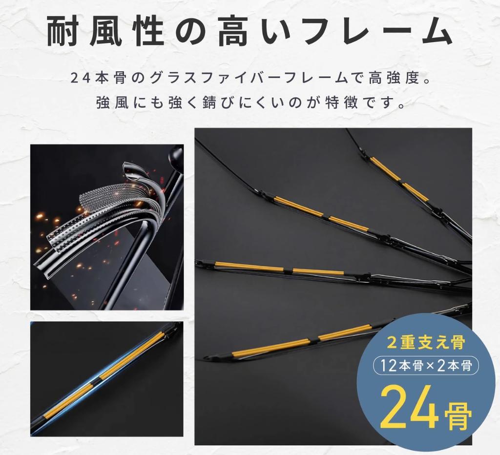 For Summer Extra Large 24 Folding Automatic Opening and Diameter 106 Folding Typhoon Rainy Season Super Water for Both Sunny and Rainy UV UV Folding