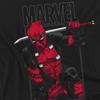 Deadpool Unisex Adult Sword Long-Sleeved T-Shirt