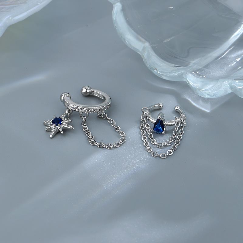 Корейские модные ювелирные изделия, серьги-клипсы без прорезей для женщин, трендовые женские серьги с кристаллами, букле, орей, женский свадебный подарок