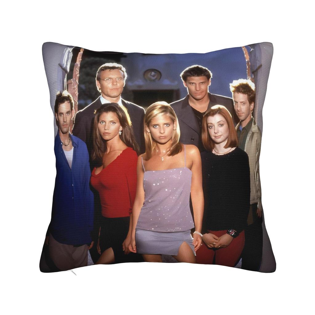 Pillow Case Buffys the V-Vampire Slayer Comfy Pillow Cover For Office Car Home Decor Cute Funny Pillowcases