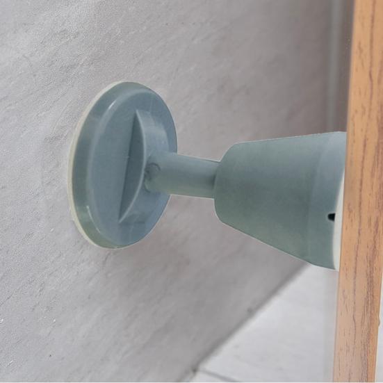 Silicone Door Stopper Wall Protector Shock Absorbent Noise Free Self-Adhesive No Drilling