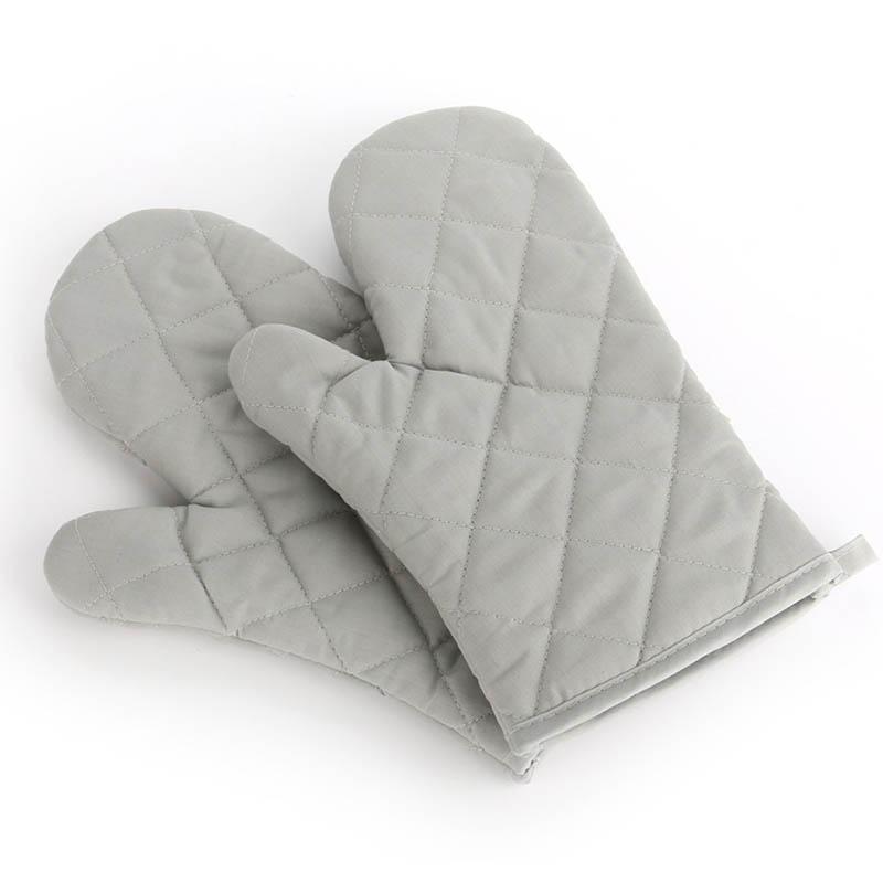 Microwave Oven Glove 1Pcs Non-slip Mitten Insulated Kitchen Tool Baking Gloves Cotton Heat Resistant Glove Baking Accessories