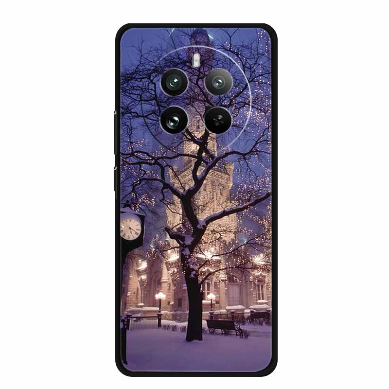 Чехол для Realme 12 4G 6.67" Роскошный Мягкий Силиконовый TPU Чехлы для Телефона Задняя Крышка для Realme12 4G Ударопрочный Милый Красивый Бампер Чехол