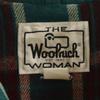Woolrich Винтажная куртка Mountain 70-х годов с белым лейблом зеленая Дефицит питания Женская Б/у