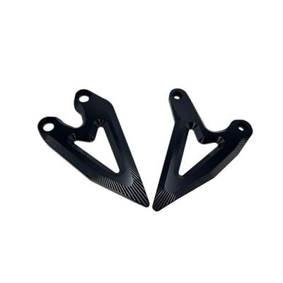 Защитные накладки на подножки и пятки motokano для Ninja 400 и Z400 (Все модели) (черный)