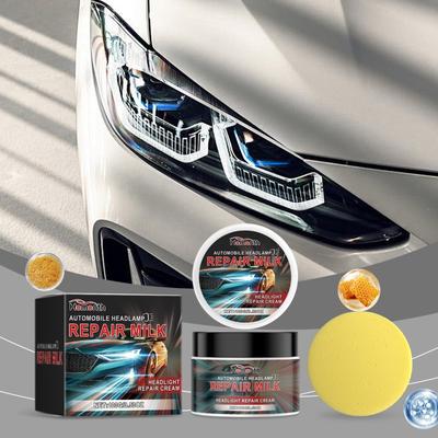 Автомобильный яркостный восстанавливающий агент Автомобильный комплект для ремонта фар Царапины на фарах Желтый восстанавливающий плакирующий агент