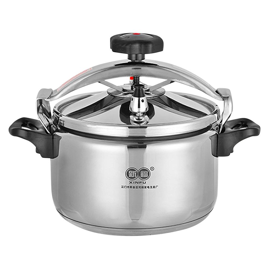 304 Stainless Steel Pressure Cooker, 6L Household Thickened Explosion-proof Pressure Cooker, Three Level Stewing And Energy-saving Cookware