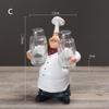American Country Resin Creative Kitchen Restaurant Cake Shop Decoration Chef Character Craft Gift