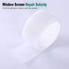 Лента для ремонта оконных стекол, прочная клейкая лента, очень длинная, широкого применения, лента из стекловолокна, набор заплат для ремонта сетки