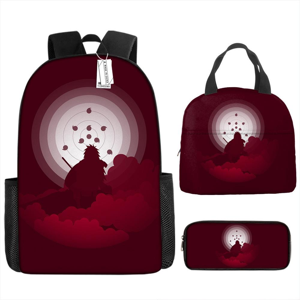 Рюкзак Наруто для учеников начальной школы 3-й 5-й 6-й класс детский рюкзак большой вместимости водоотталкивающий