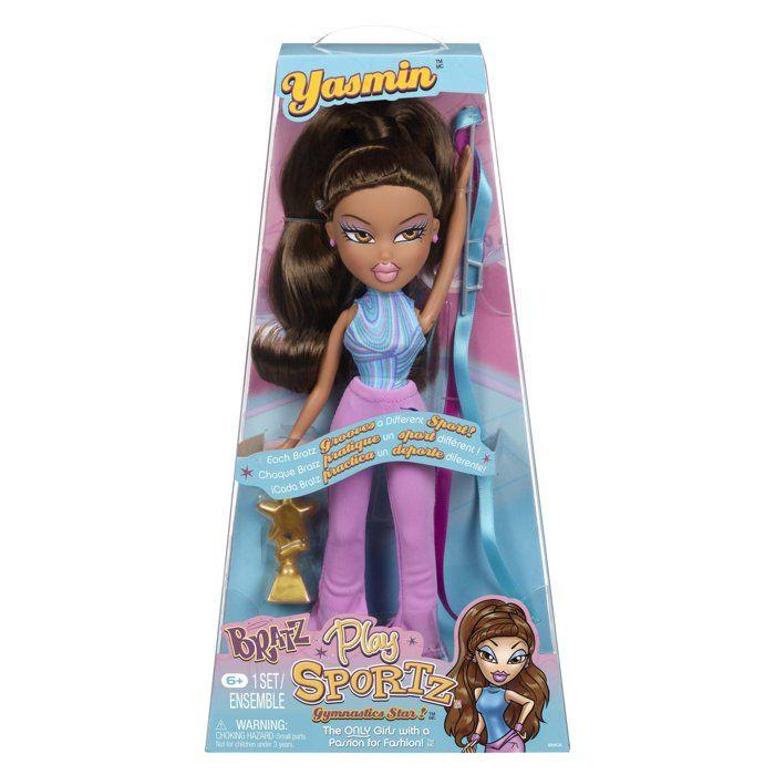 BRATZ -Bratz Play Sportz- Yasmin - Poupée mannequin Gymnaste