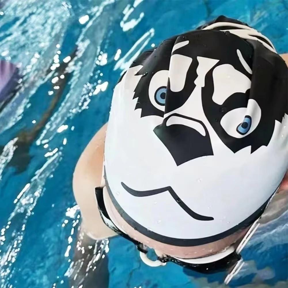 Elastic Swim Cap Alaskan Malamute Bathing Cap New Swimming Cap Swimming Training