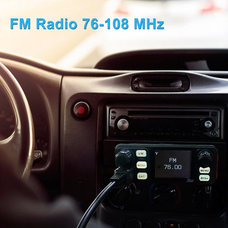 Радиостанция Hiroyasu IC-980Pro VHF UHF Двухдиапазонная Двойное наблюдение 25 Вт 200 Каналов Шумоподавление Мини FM VOX Скремблер Мобильная радиостанция