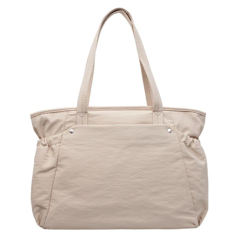Minimalist Canvas Tote Bag For Women With Large Capacity And Inner Pockets For Daily Use