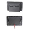3.1A 12-24V Twin USB Port Fast Chargers Socket Power Outlet Panel for Car RVs