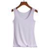 Ladies Seamless Ice Silk Thin Vest Base Single Wear All-match Large Size Outer Wear Sling
