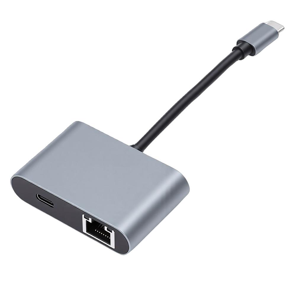 Type C to RJ45 Ethernet Adapter PD Charging USB C to 2.5Gbps Gigabit Network Adapter for Laptop
