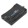 HighDefinition Multimedia Interface To BNC Converter Q9 Head Video Signal Conversion Box(Black )