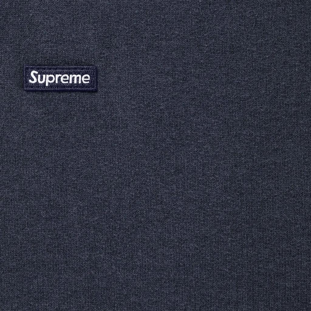 Supreme Small Box Drawcord Hooded Sweatshirt (26SS) Navy