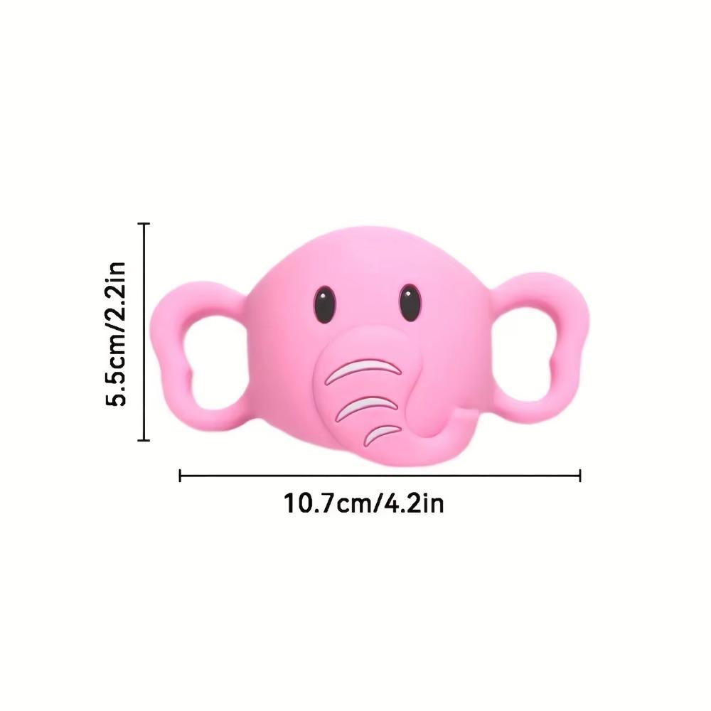 Bottle Handles for Baby Easy-Grip Transitional Sippy Cup Handles Narrow Baby Feeding Bottle Holder Grips 100% Silicone-BPA-Free