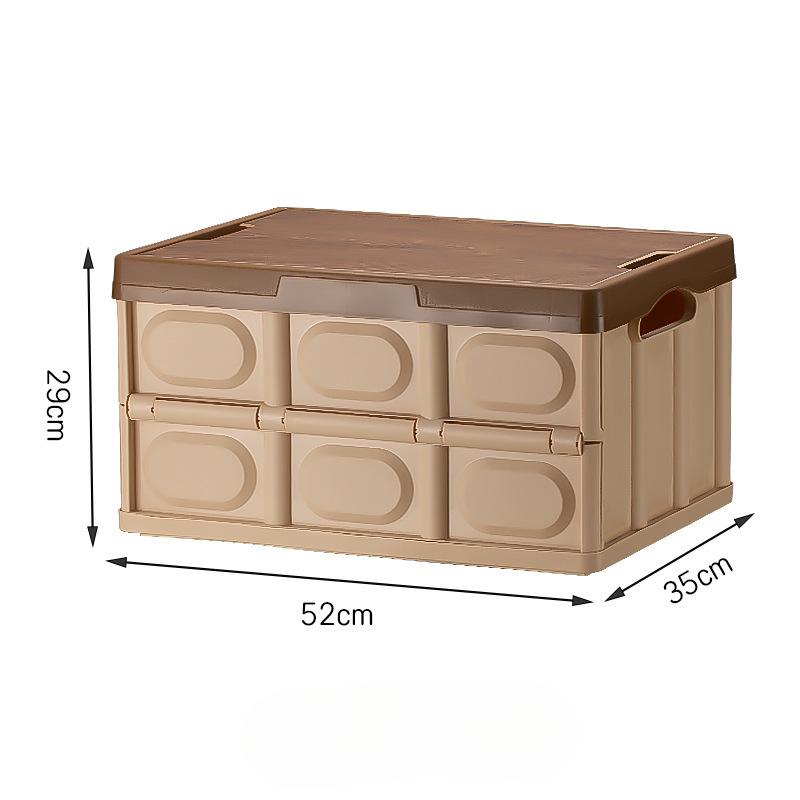 New Outdoor Camping Camping Folding Storage Box Household Car Trunk Storage Box Multifunctional Convenient Storage Box