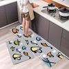 Kitchen Floor Bathroom Mat Anti-slip Laundry Room Mat Bedroom Carpet Living Room Floor Mat